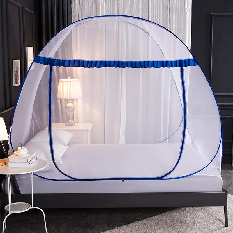 Taşınabilir Cibinlik Katlanır Sivrisinek Net Otomatik Bİnstallation-ücretsiz Ranza Nefes Netleştirme Ağları Çadır Ev Yatak Odası Dekorasyon