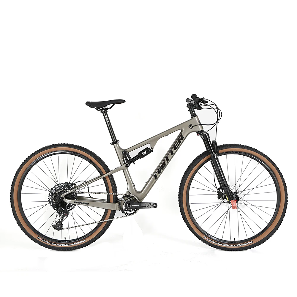 TWİTTER DEREBEYİ NX-12S çift disk fren tam süspansiyon çift süspansiyon bisiklet karbon fiber bicicletas dağ bisikleti 29 bisiklet