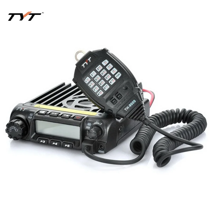 TYT TH9000D Mobil Radyo 50 W 200CH 144/220/440 Mhz 1024 Grup DCS Scrambler Araba Kamyon Sürüş Seyahat Kablosuz FM Verici