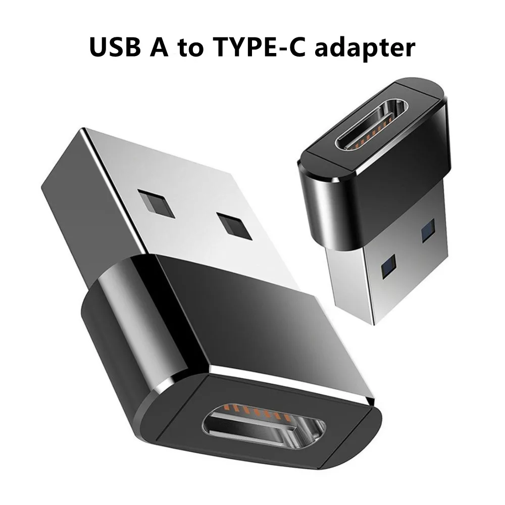 USB A TİPİ-C Adaptörü Kadın OTG Veri Adaptörü dönüştürücü Kablosu Adaptörü Macbook İphone 12 11 Pro Usb Usb C