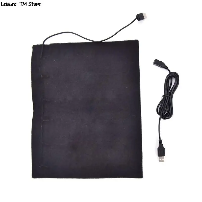 USB Fiber ısıtıcı Karbon Elektrikli Isıtmalı Ceket Yumuşak Yastık Kış Erkek Yelek Isıtma Giysi İsıtıcı Pedleri Sıcak Tutmak için mouse pad