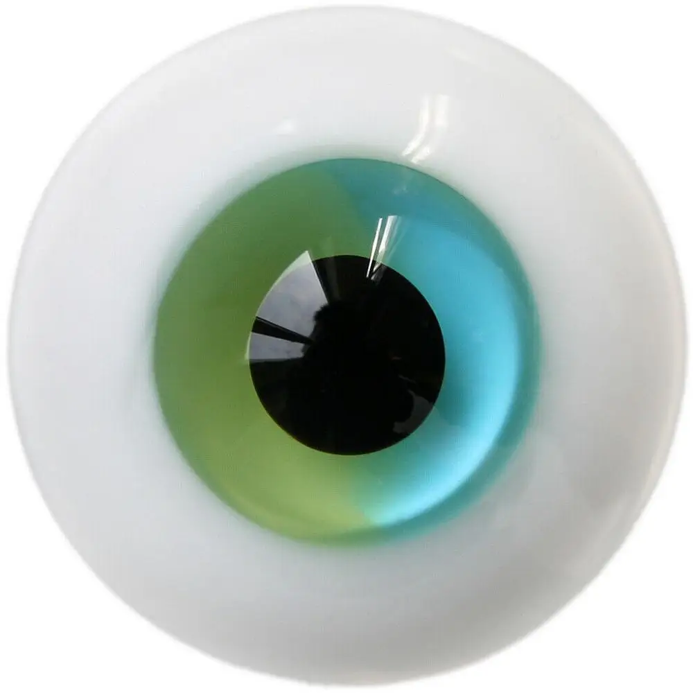 [wamami] 6mm 8mm 10mm 12mm 14mm 16mm 18mm 20mm 22mm 24mm Yeşil Cam Gözler Göz Küresi BJD Bebek Dollfie Reborn Yapma El Sanatları