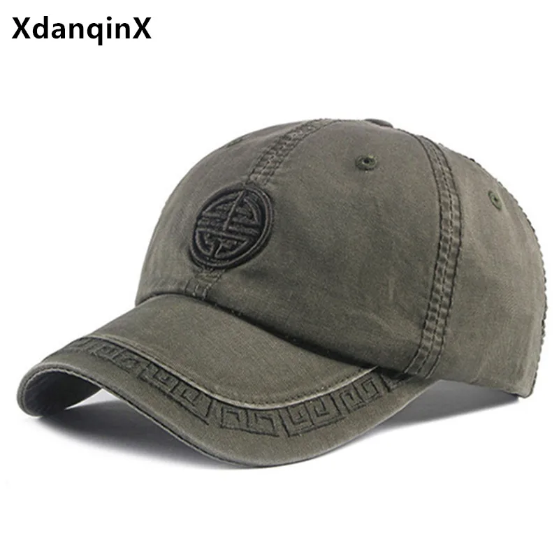 XdanqinX 100 % Pamuk Beyzbol Kapaklar Erkekler Kadınlar Için Snapback Kap Çift Şapka Yeni Rahat Erkekler Markalar Kap Ayarlanabilir Boyutu kadın şapka