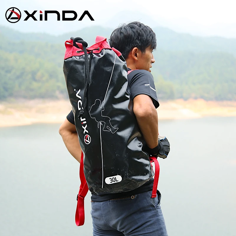 Xında Açık Tırmanma Halat Çanta Depolama sırt çantası açık rappelling sırt çantası ekipmanları çanta dağcılık Çantası