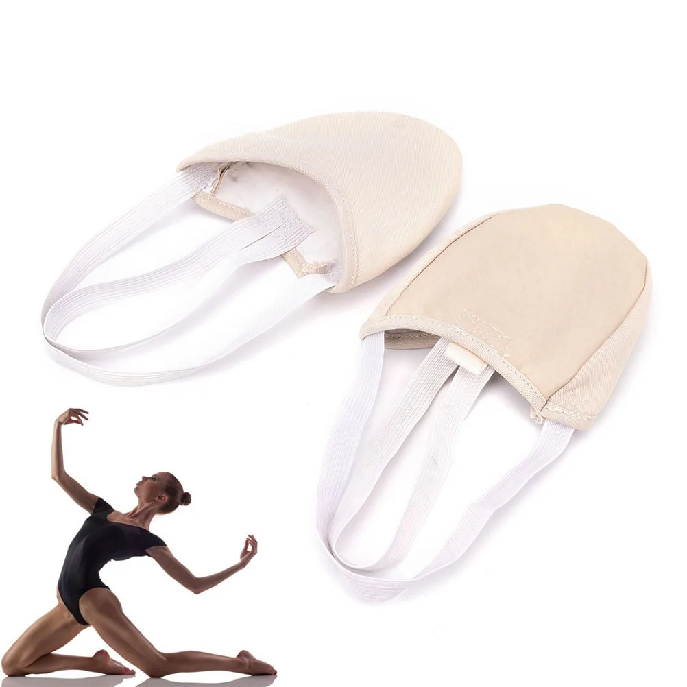 Yarım Uzunluk Ritmik Jimnastik ayakkabıları Roupa Ginastica Çocuk Yetişkin Jimnastik Cilt Taban Ayakkabı Dans Dans Pedleri Tabanlık