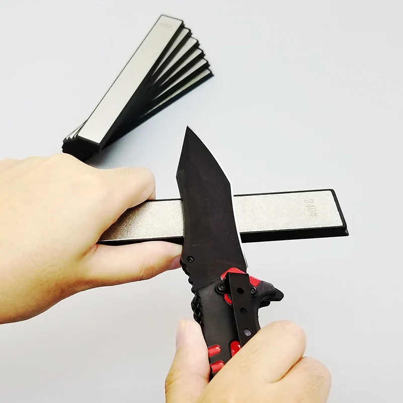 yeni 120-1600 grit elmas bileme taşı bıçak kalemtıraş taşlama mutfak gereçleri bıçak bileme sistemi