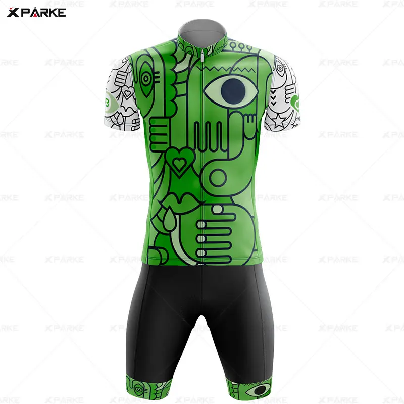 Yeni triatlon atleti ERKEKLER özel skinsuits bisiklet jersey setleri speedsuit bisiklet tri takım elbise koşu vücut giyim tulum triatlon ciclismo