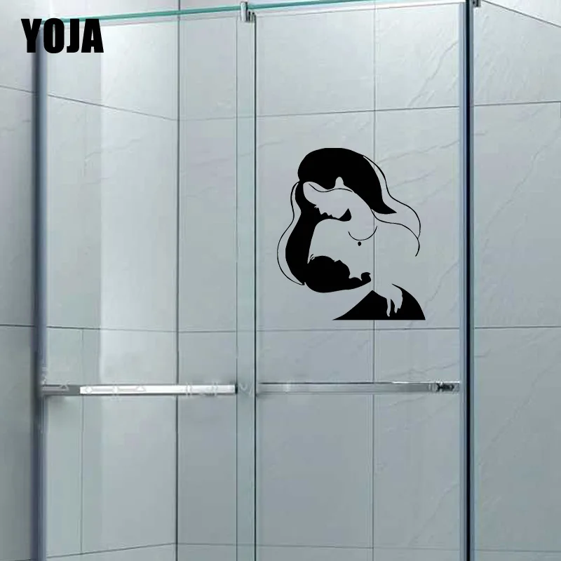 YOJA 25x21. 5CM Ev Yatak Odası Anne Hazine Duvar Sticker Banyo Duş Çıkartması G2-0441