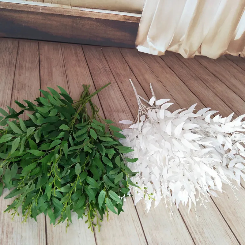 Yooap Yeni Simülasyon yaprak asma bitki söğüt yaprağı düğün yol rehberi düzenleme simülasyon bitki tel file kumaş demet söğüt