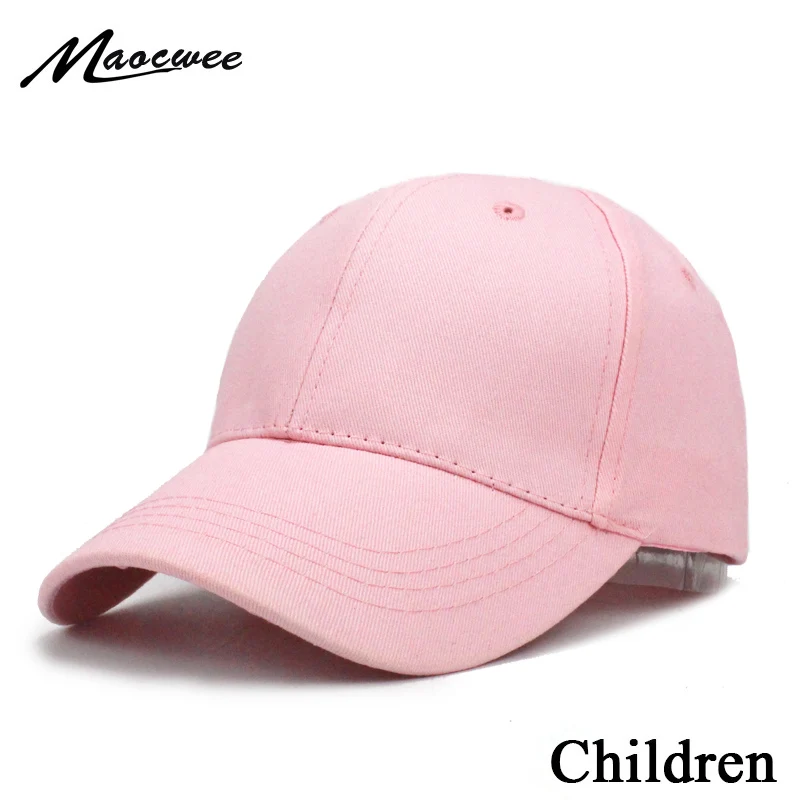 Çocuklar Düz Renk Çocuk Snapback Kapaklar beyzbol şapkası İle Bahar Yaz Hip Hop Erkek Kız Bebek Şapka İçin 3-8 Yaşında Yeşil